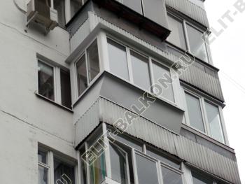 Фото № 252. г. Москва. Остекление балкона раздвижным ПВХ Слайдорс,  вынос, внутренняя отделка