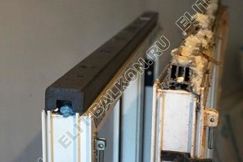 Монтаж окон с теплым подставочным профилем