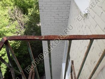 Слабый парапет, чтобы на него установить остекление ПВХ - его надо укрепить