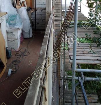 Балкон до работ