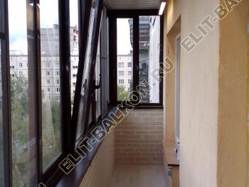 Фото № 157. г. Москва. Остекление балкона 6 м раздвижным алюминием, внутренняя отделка