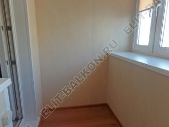 Отделка лоджии панелями ПВХ. г. Москва, ул. Пивченкова, д. 1, корп. 3