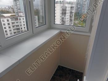 Отделка балкона панелями Вивипан. г. Москва, ул. Яблочкова, д. 34