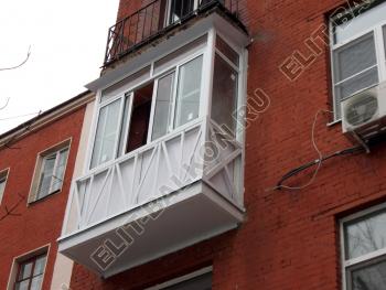 г. Москва, ул. Большая Почтовая 16. Остекление алюминием