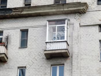 г. Москва, ул. Шарикоподшипниковская, д. 6/14. Остекление балкона легким алюминием