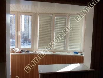 Лоджия в процессе монтажа