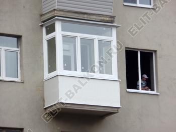 Стандартное остекление от парапета - теплое