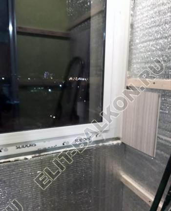 Лоджию утеплили