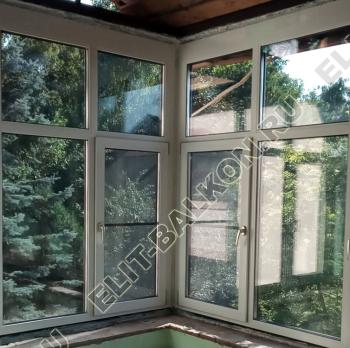 Фото № 236. г. Москва, СНТ Лесные поляны 2. Остекление коттеджа окнами ПВХ.