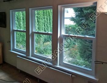 МО, Пушкинский район, Тарасовка, ул. Радио, коттежный поселок. Остекление английскими окнами.