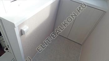 Внутренняя отделка балкона панелями Вивипан. г. Москва, Варшавское шоссе, д. 154