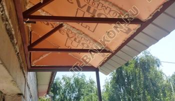 Монтаж крыши на балконе, утепление. г. Москва