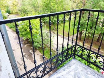 Укрепление балконной плиты, новый кованый парапет, гидроизоляция, стяжка. Московская обл., Мытищи, Олимпийский пр., дом 15. Фото № 339.