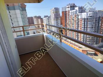 Отделка парапета открытого балкона. Московская обл., Красногорск, Подмосковный б-р д. 12. Фото № 349