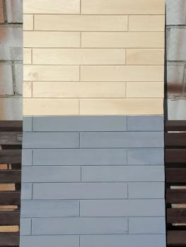 Для примера - вверху изначальный вид, внизу - покрашено краской