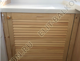 Тумбочка на балкон в хрущевке без замера и предоплаты