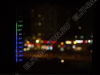 Окно со встроенным термометром