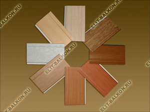 Отделка балкона панелями ПВХ