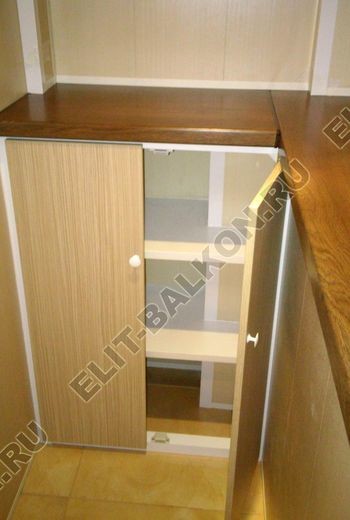 Мебель на балкон фасад распашной ЛДСП