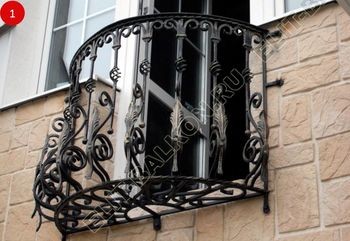 Кованые парапеты