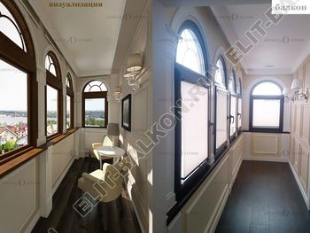 Слева - дизайн-проект в графике, справа - готовая работа