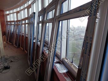 Фото остекления балкона № 45