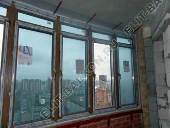 Фото остекления балкона № 45