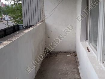 Балкон до начала работ