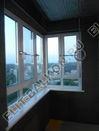 Фото № 98. г. Москва, ул. Михневская, д. 8 Остекление балкона ПВХ. Утепление. 